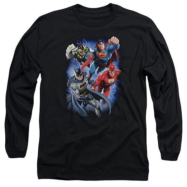 Футболка с длинным рукавом Justice League of America Storm Makers Licensed Character
Футболка с длинным рукавом Justice League of America Storm Makers Licensed Character