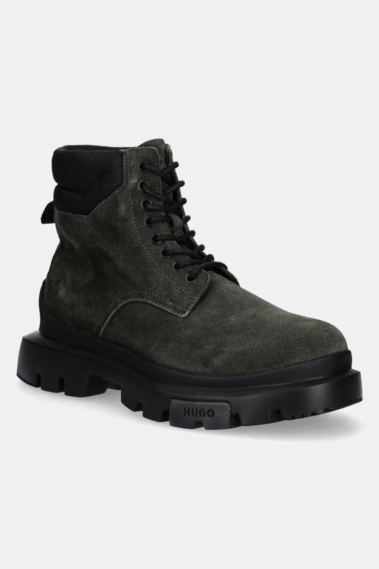 Ботинки мужские HUGO, зеленый 
Ботинки мужские HUGO, зеленый