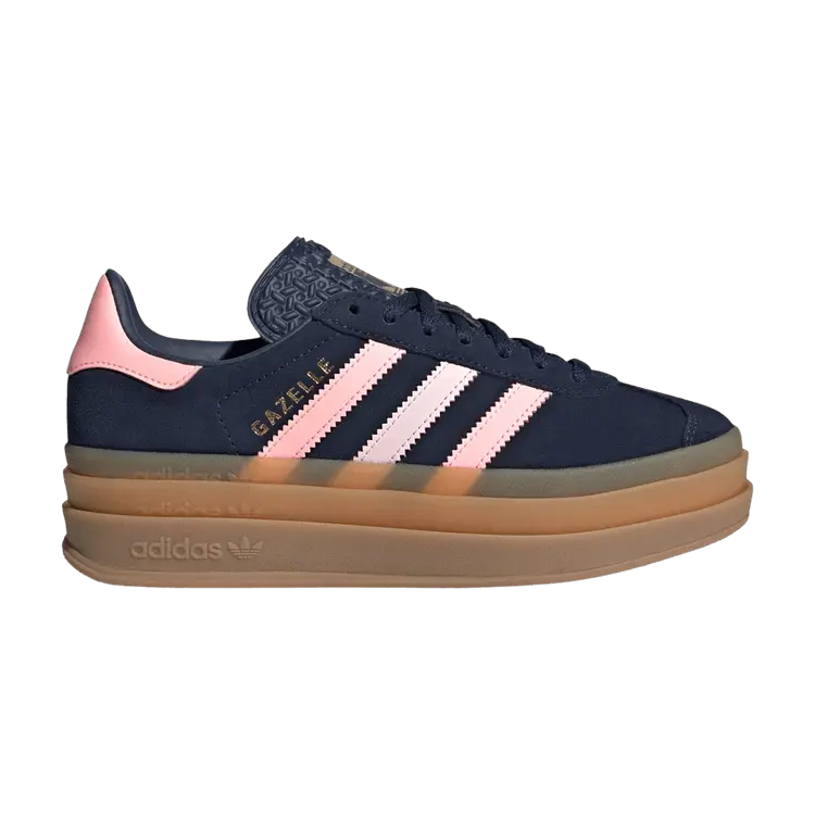 Кроссовки adidas Gazelle Bold J 'Night Indigo Glow Pink', синий
Кроссовки adidas Gazelle Bold J 'Night Indigo Glow Pink', синий