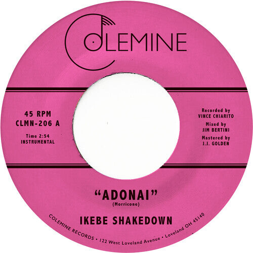 Сингл 7" Ikebe Shakedown: Adonai
Сингл 7" Ikebe Shakedown: Adonai