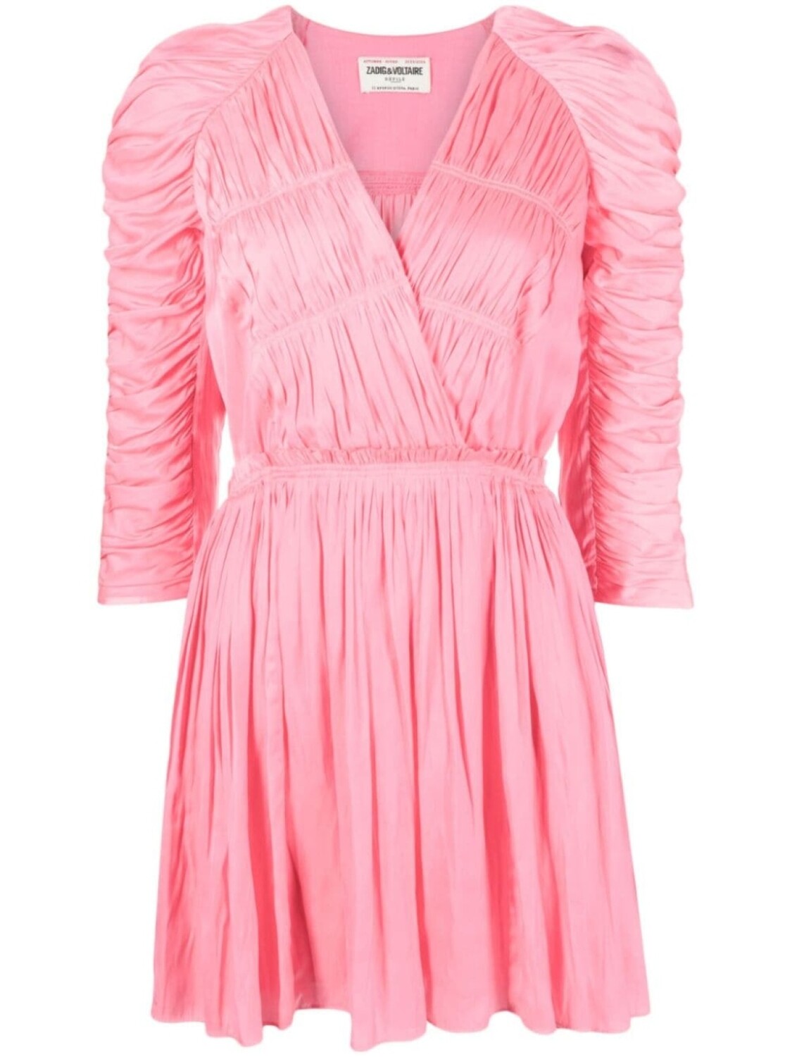 Атласное платье мини Realine со сборками Zadig&Voltaire, розовый
Атласное платье мини Realine со сборками Zadig&Voltaire, розовый