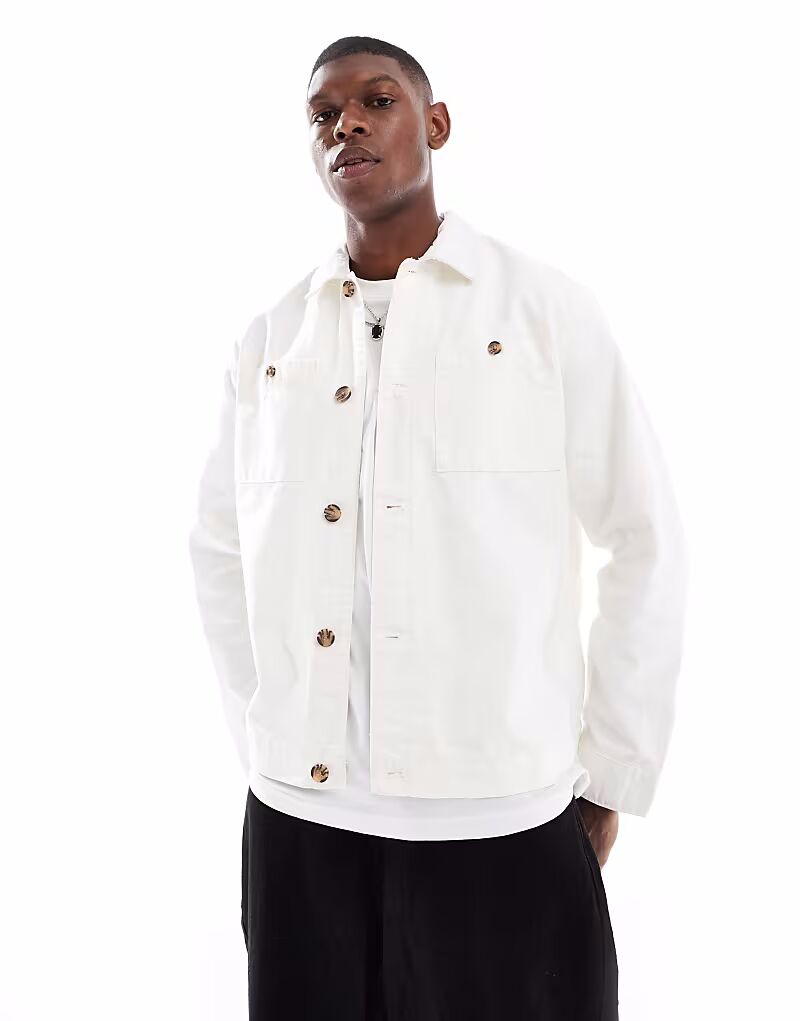 Куртка-рубашка New Look из твила на пуговицах, бежевого цвета, Бежевый, Куртка-рубашка New Look из твила на пуговицах, бежевого цвета
Куртка-рубашка New Look из твила на пуговицах, бежевого цвета, Бежевый, Куртка-рубашка New Look из твила на пуговицах, бежевого цвета