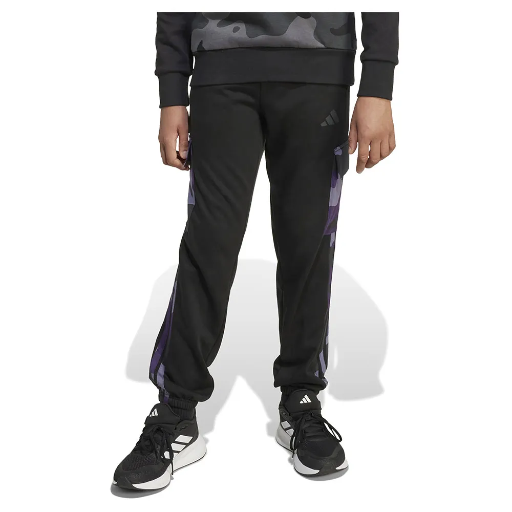 Джоггеры adidas Seasonal Essentials Camo French Terry Cargo, черный
Джоггеры adidas Seasonal Essentials Camo French Terry Cargo, черный