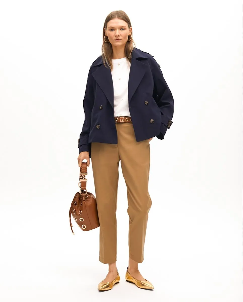 Женские чинос с эластичной резинкой на поясе, украшенные стразами Lola Casademunt, светло-коричневый
Женские чинос с эластичной резинкой на поясе, украшенные стразами Lola Casademunt, светло-коричневый