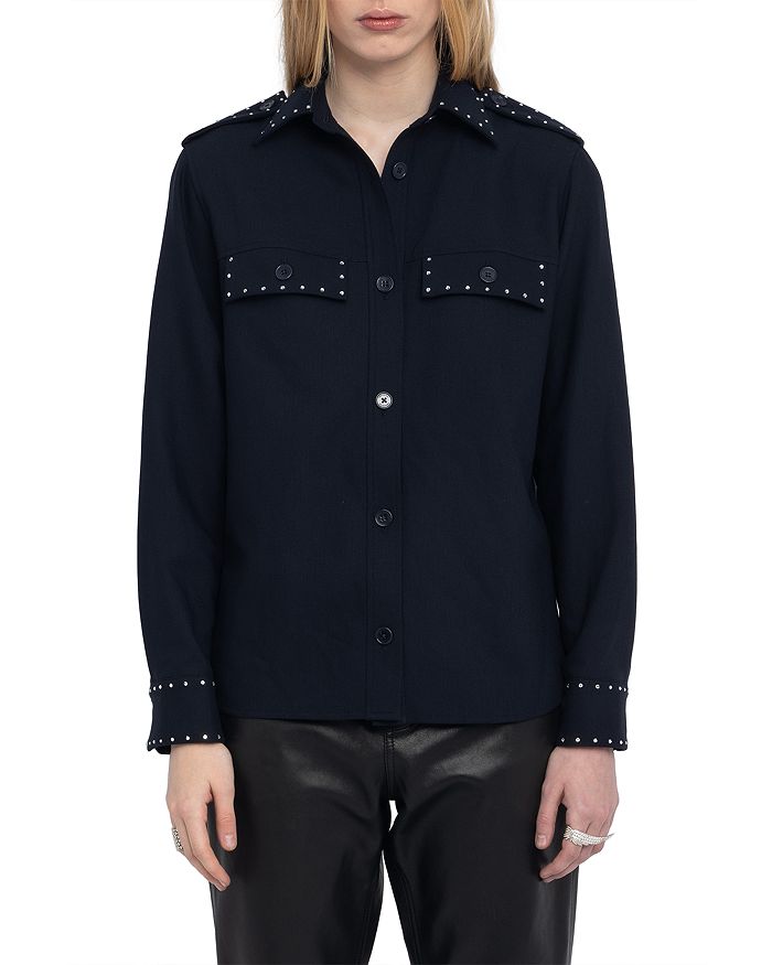 Таскам Блуза с пайетками Tailleur Strass Zadig & Voltaire, синий
Таскам Блуза с пайетками Tailleur Strass Zadig & Voltaire, синий