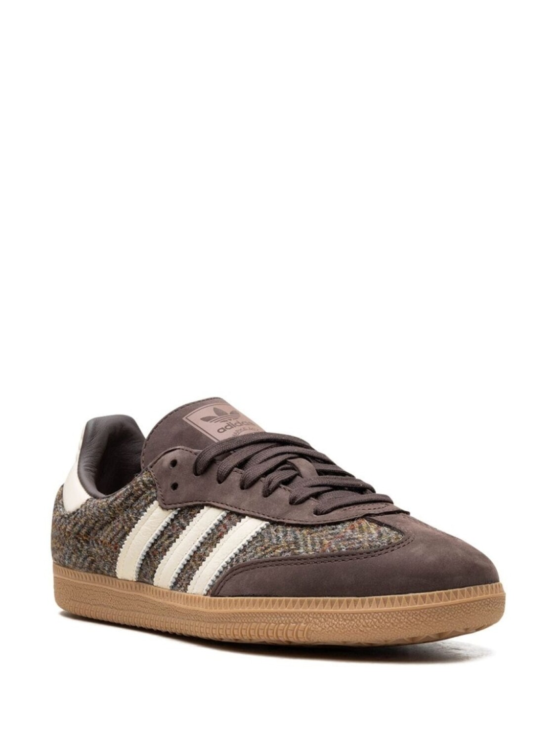 Кроссовки adidas Samba OG Tweed Pack "Темно-коричневый/Кремово-белый/Камедь", коричневый
Кроссовки adidas Samba OG Tweed Pack "Темно-коричневый/Кремово-белый/Камедь", коричневый