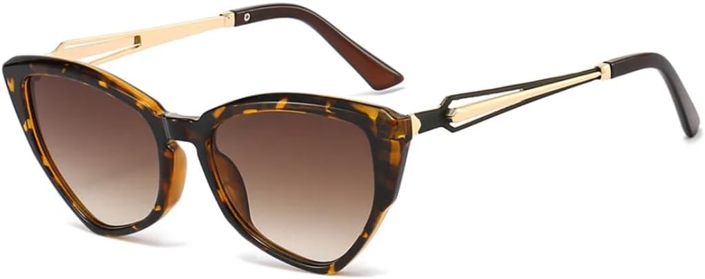 Солнцезащитные очки для мужчин и женщин - защита UV400 - линзы "кошачий глаз" с градиентом, полые, для занятий спортом на открытом воздухе и вождения DSVIGF, Leopard Brown
Солнцезащитные очки для мужчин и женщин - защита UV400 - линзы "кошачий глаз" с градиентом, полые, для занятий спортом на открытом воздухе и вождения DSVIGF, Leopard Brown