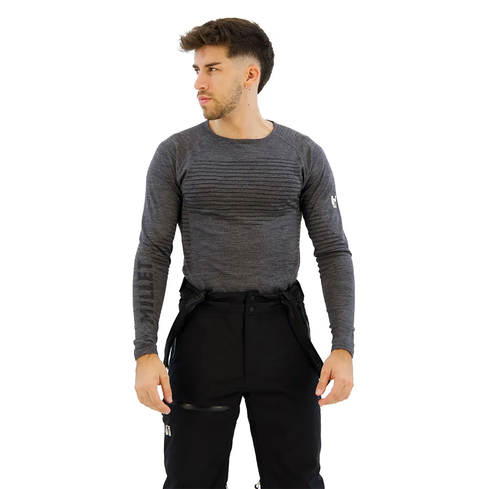 Футболка Millet Drynamic Warm long sleeve, серый 
Футболка Millet Drynamic Warm long sleeve, серый