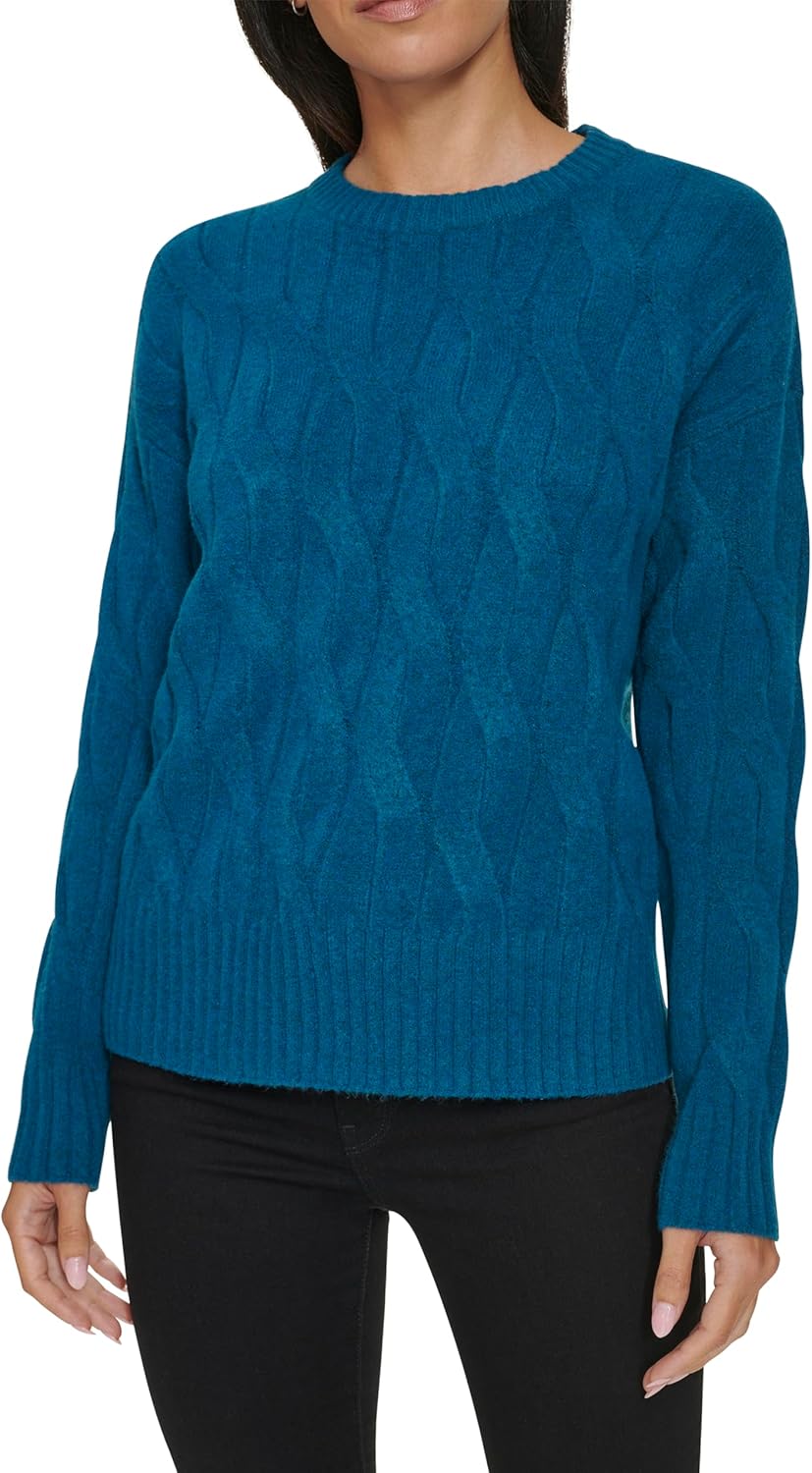 Женский свитер с круглым вырезом Calvin Klein, Cypress
Женский свитер с круглым вырезом Calvin Klein, Cypress