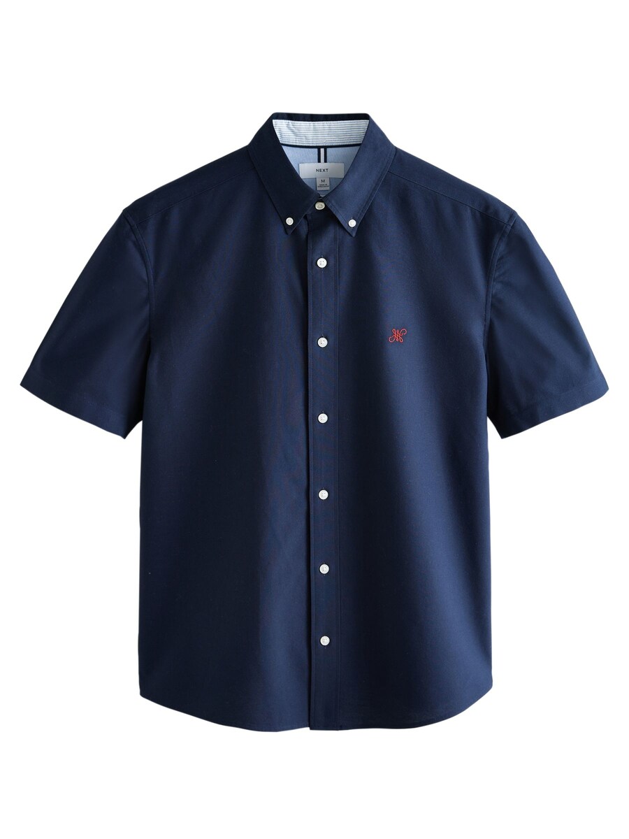 Рубашка на пуговицах классического кроя Next, темно-синий
Рубашка на пуговицах классического кроя Next, темно-синий