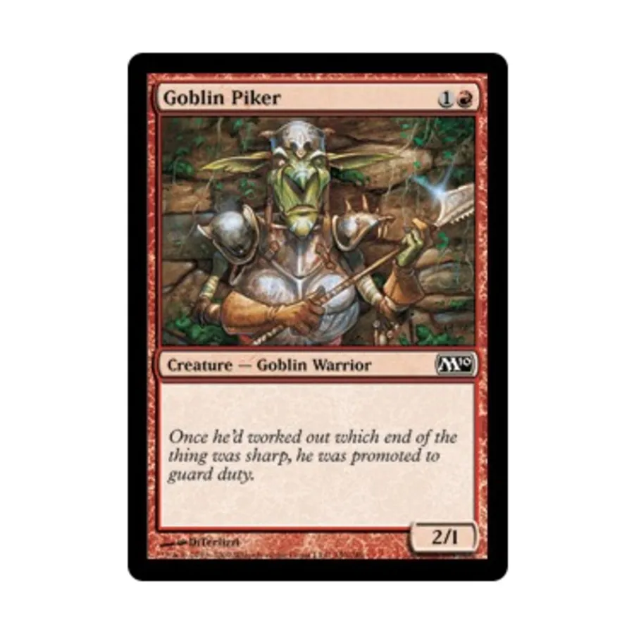 CCG Гоблин Пикер (C) (Рольга), MTG - Magic 2010
CCG Гоблин Пикер (C) (Рольга), MTG - Magic 2010