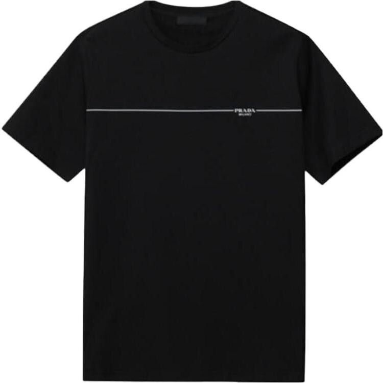 Футболка мужская Prada с белой полосой, черный
Футболка мужская Prada с белой полосой, черный