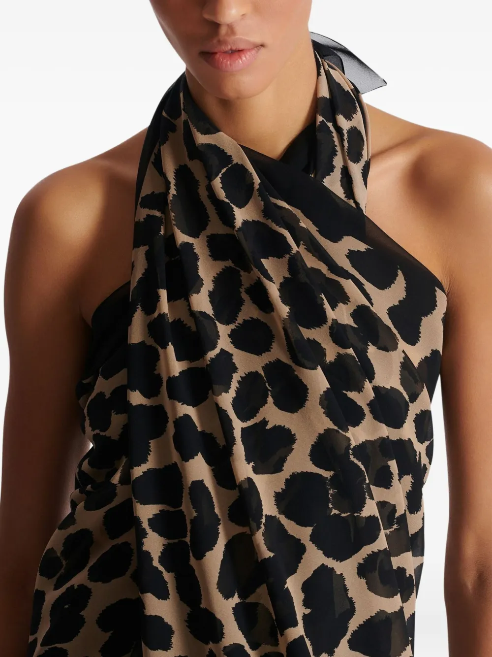 Накидка с леопардовым принтом BALMAIN, коричневый
Накидка с леопардовым принтом BALMAIN, коричневый