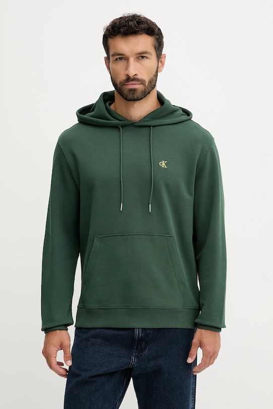 Хлопковая толстовка Calvin Klein Jeans, зеленый
Хлопковая толстовка Calvin Klein Jeans, зеленый