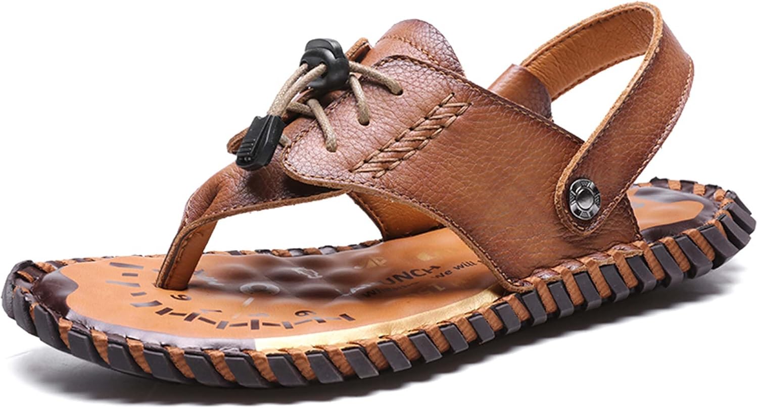 Мужские кожаные сандалии Vtiao, шлепанцы ручной работы, мужские сандалии-босоножки, повседневные сандалии, мягкие, дышащие, нескользящие и долговечные, хаки
Мужские кожаные сандалии Vtiao, шлепанцы ручной работы, мужские сандалии-босоножки, повседневные сандалии, мягкие, дышащие, нескользящие и долговечные, хаки