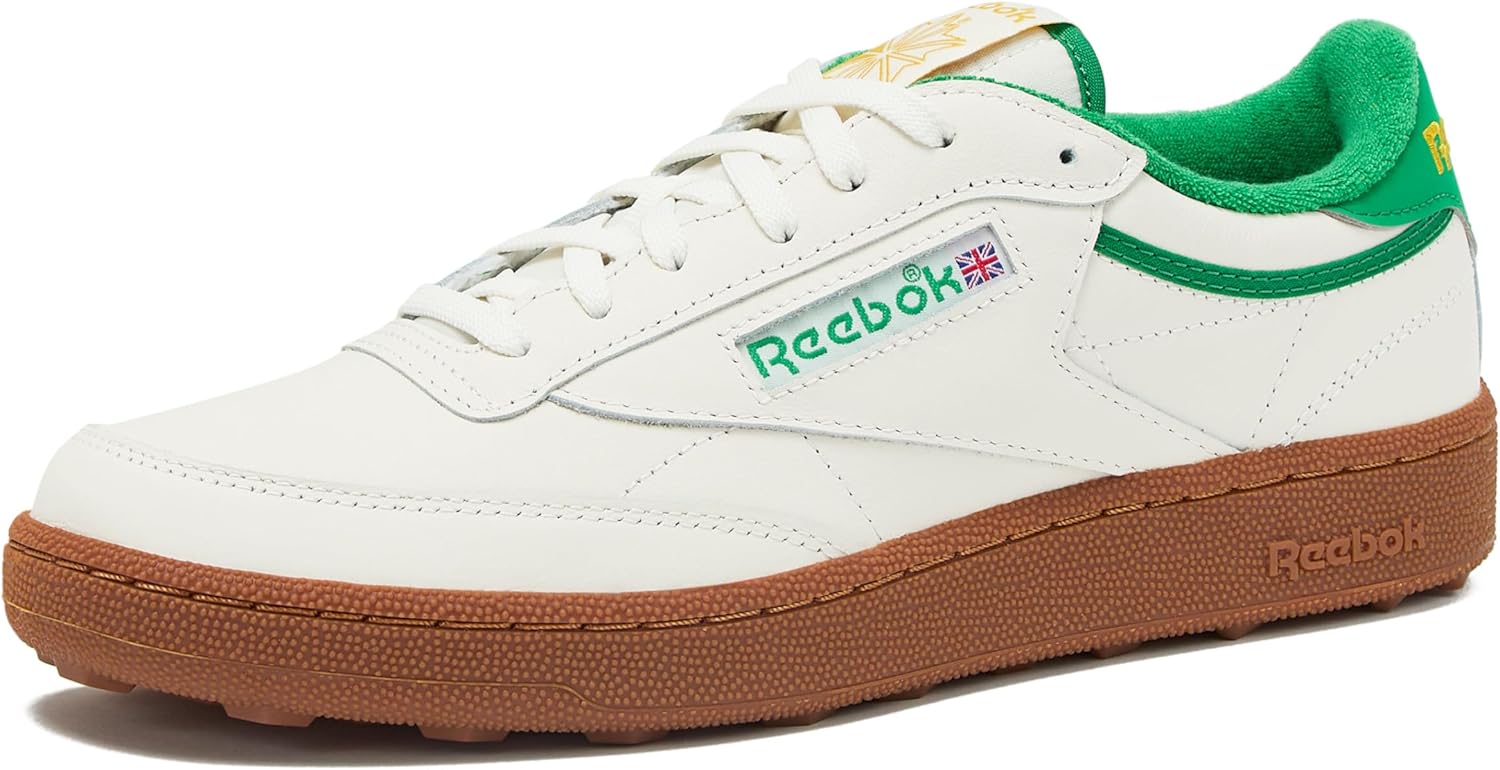 Мужские гольф-кроссовки Reebok Club C без шипов, зеленый
Мужские гольф-кроссовки Reebok Club C без шипов, зеленый