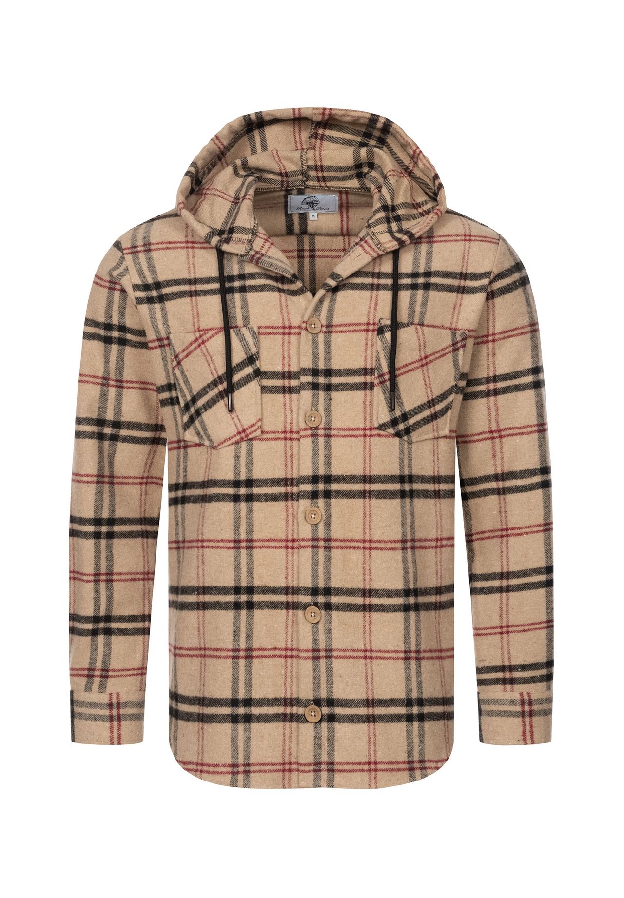 Рубашка в клетку Rock Creek, бежевый
Рубашка в клетку Rock Creek, бежевый