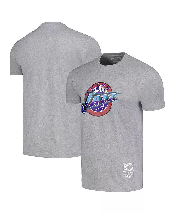 Мужская и женская серая футболка Utah Jazz Hardwood Classics MVP Throwback с логотипом Mitchell & Ness
Мужская и женская серая футболка Utah Jazz Hardwood Classics MVP Throwback с логотипом Mitchell & Ness