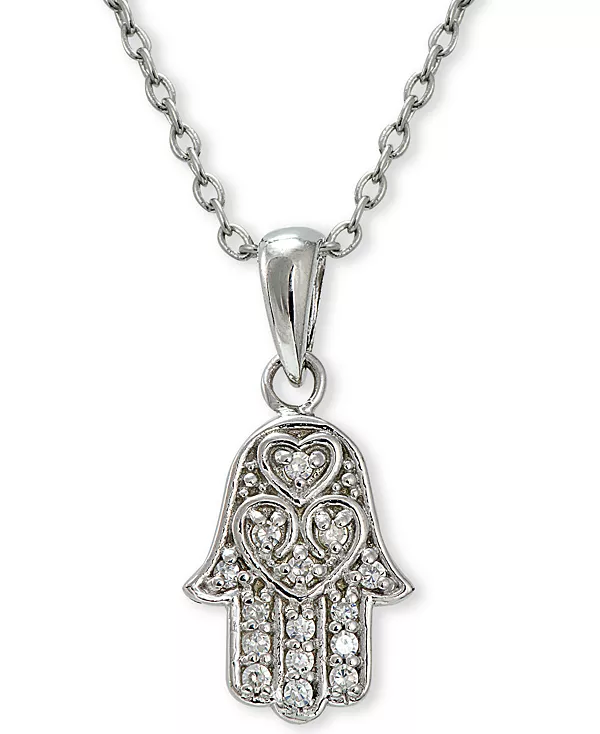 Подвеска-Хамса с кубическим цирконием из стерлингового серебра Giani Bernini, silver
Подвеска-Хамса с кубическим цирконием из стерлингового серебра Giani Bernini, silver