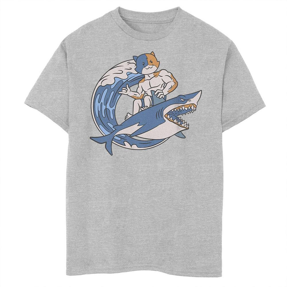 Футболка Fortnite Meowcles Shark Surf для мальчиков 8–20 лет с рисунком Licensed Character, цвет Athletic Heather
Футболка Fortnite Meowcles Shark Surf для мальчиков 8–20 лет с рисунком Licensed Character, цвет Athletic Heather