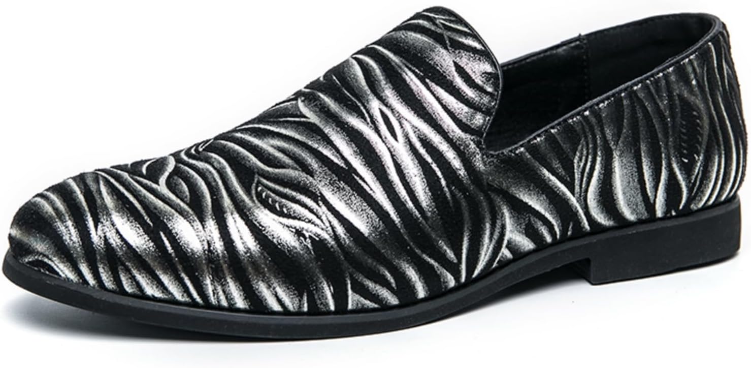 Мужские модные лоферы Kpdwfms с фактурной отделкой, стильная официальная обувь - идеально подходит для городских прогулок, деловых мероприятий и повседневной носки, черный/серебристый
Мужские модные лоферы Kpdwfms с фактурной отделкой, стильная официальная обувь - идеально подходит для городских прогулок, деловых мероприятий и повседневной носки, черный/серебристый