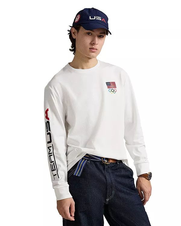 Футболка с графическим принтом сборной США Polo Ralph Lauren, белый
Футболка с графическим принтом сборной США Polo Ralph Lauren, белый