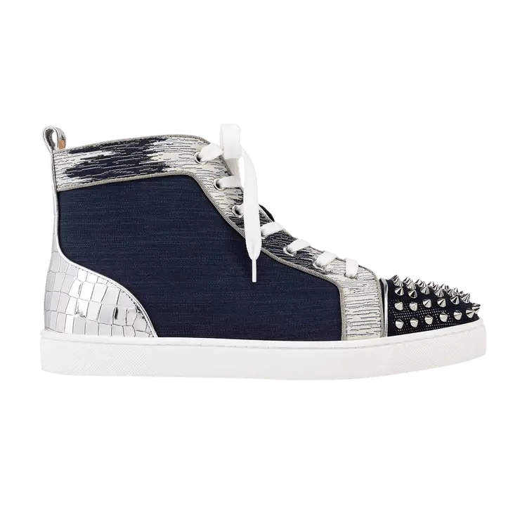 Кроссовки Christian Louboutin Lou Spikes Orlato Flat Version Marine, синий
Кроссовки Christian Louboutin Lou Spikes Orlato Flat Version Marine, синий