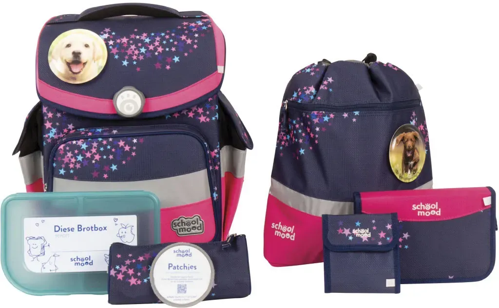 Школьная сумка SCHOOL-MOOD "Timeless, Лени (собака)", световозвращающие поверхности, из переработанного материала, цвет Leni
Школьная сумка SCHOOL-MOOD "Timeless, Лени (собака)", световозвращающие поверхности, из переработанного материала, цвет Leni