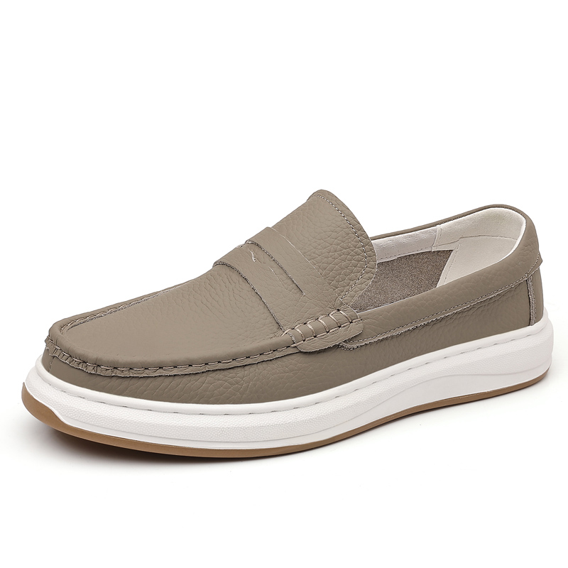 KACHILANG Мужские повседневные кожаные туфли низкие серые, цвет Gray
KACHILANG Мужские повседневные кожаные туфли низкие серые, цвет Gray