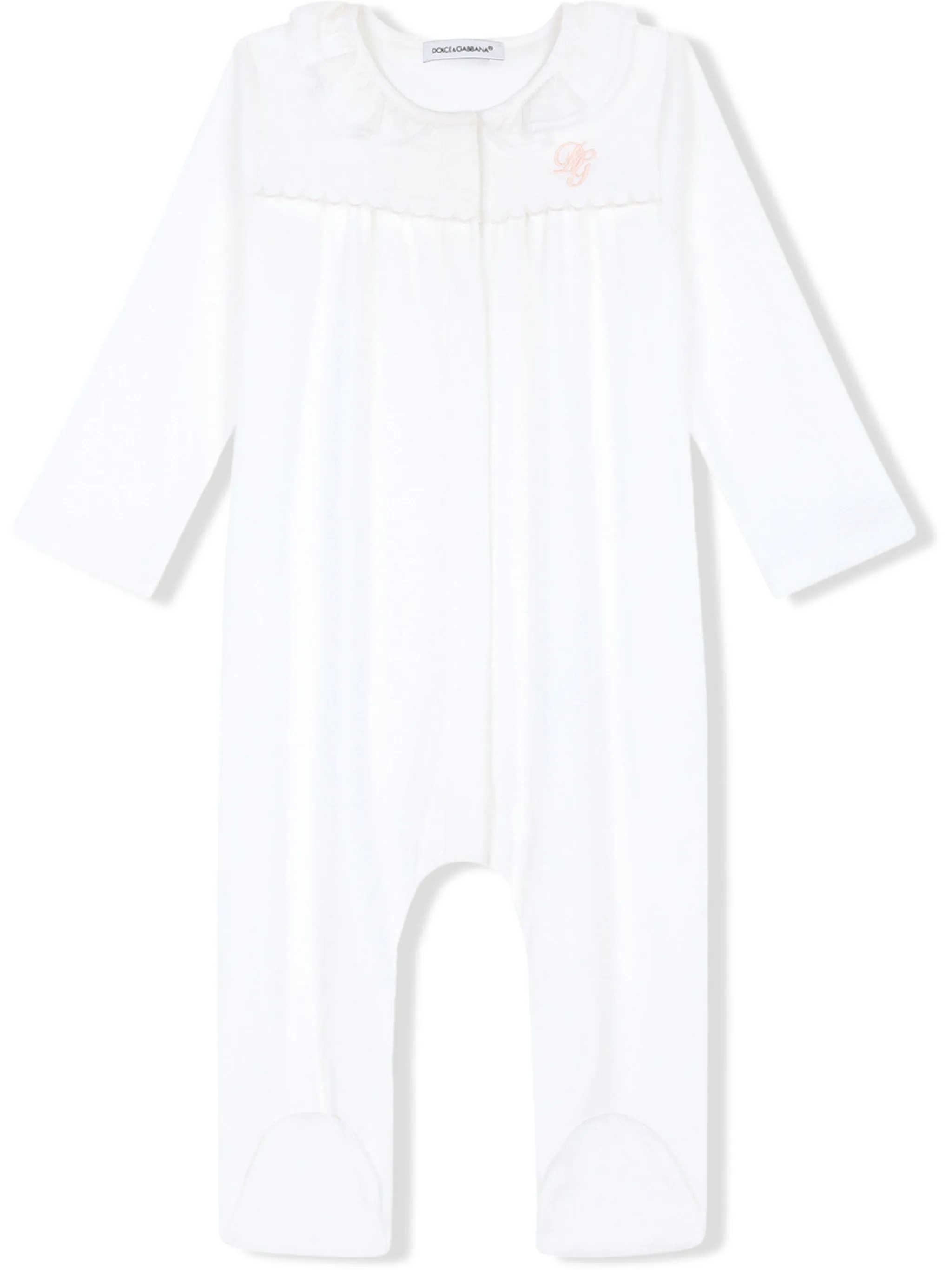 Пижама с вышивкой DG Dolce & Gabbana Kids, белый
Пижама с вышивкой DG Dolce & Gabbana Kids, белый