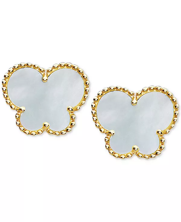 Серьги-Гвоздики Effy в форме бабочек из перламутра, золото 14 карат Effy Collection, gold
Серьги-Гвоздики Effy в форме бабочек из перламутра, золото 14 карат Effy Collection, gold