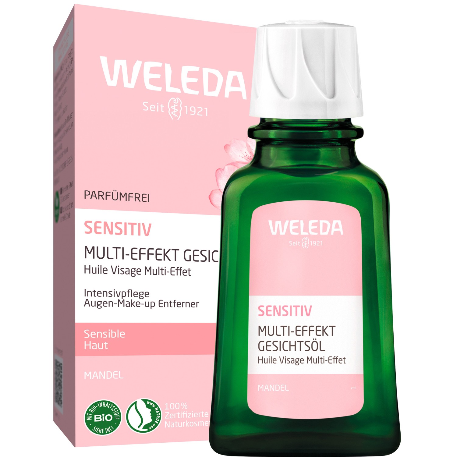 Масло для лица sensitiv multi-effekt gesichtsöl mandel Weleda, объем 50 мл
Масло для лица sensitiv multi-effekt gesichtsöl mandel Weleda, объем 50 мл
