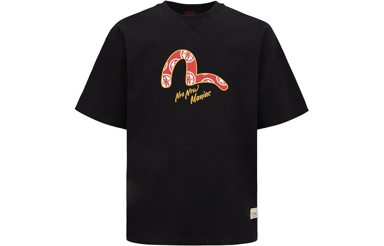 Футболка мужская черная Evisu, черный
Футболка мужская черная Evisu, черный