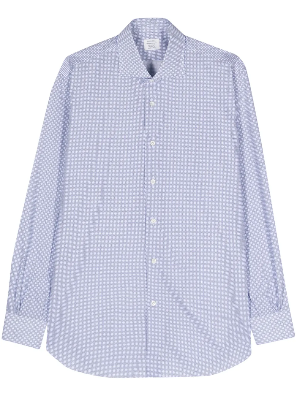 Рубашка с геометричным узором Mazzarelli, синий
Рубашка с геометричным узором Mazzarelli, синий