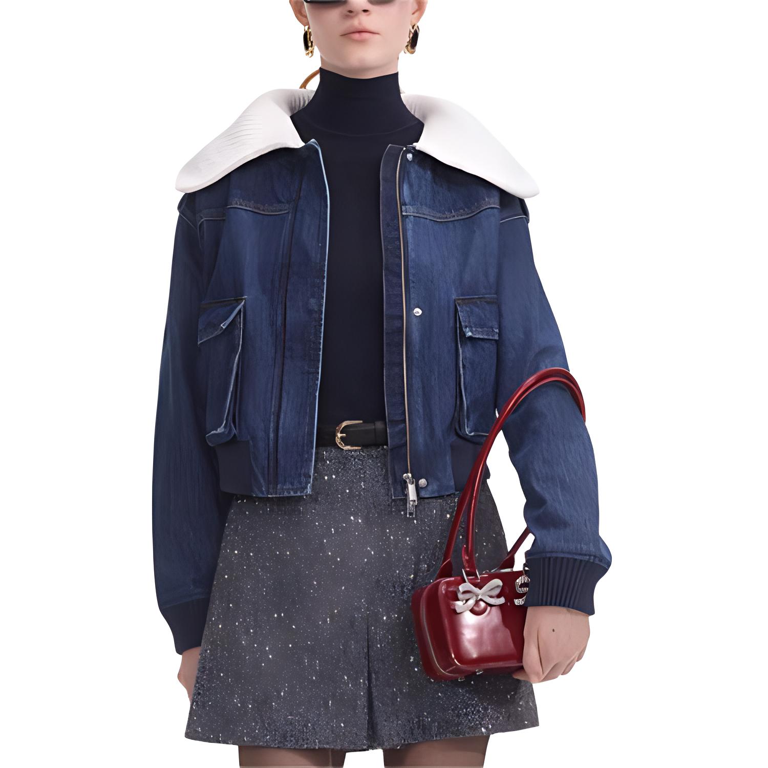 Self-portrait Куртка джинсовая Self Portrait Denim Blue
Self-portrait Куртка джинсовая Self Portrait Denim Blue