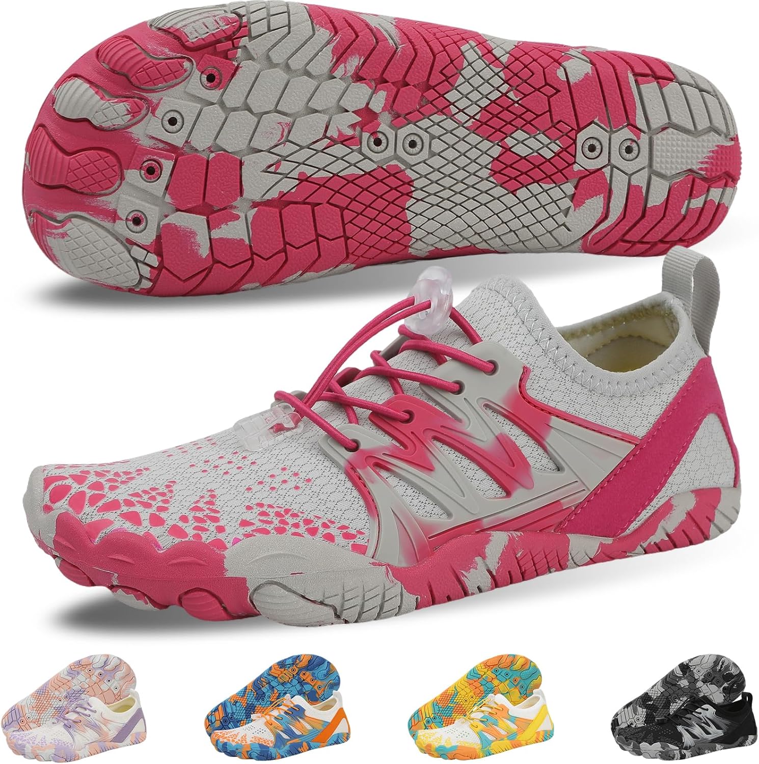 Кроссовки для походов для женщин и мужчин - легкие водонепроницаемые кроссовки с быстрым высыханием и нескользящей подошвой для пеших прогулок, водных видов спорта и пляжного отдыха с широкой носочной частью Ieirye, красный
Кроссовки для походов для женщин и мужчин - легкие водонепроницаемые кроссовки с быстрым высыханием и нескользящей подошвой для пеших прогулок, водных видов спорта и пляжного отдыха с широкой носочной частью Ieirye, красный