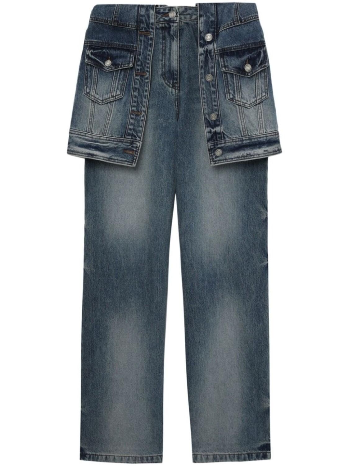 Juun.J многослойные джинсы, синий
Juun.J многослойные джинсы, синий