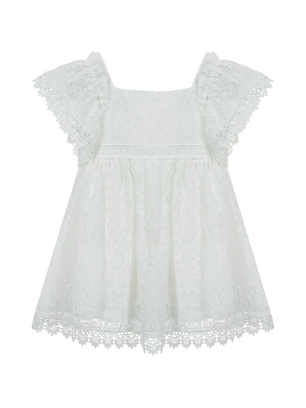 Кружевное платье с кружевом и бантом Lapin House, белый
Кружевное платье с кружевом и бантом Lapin House, белый