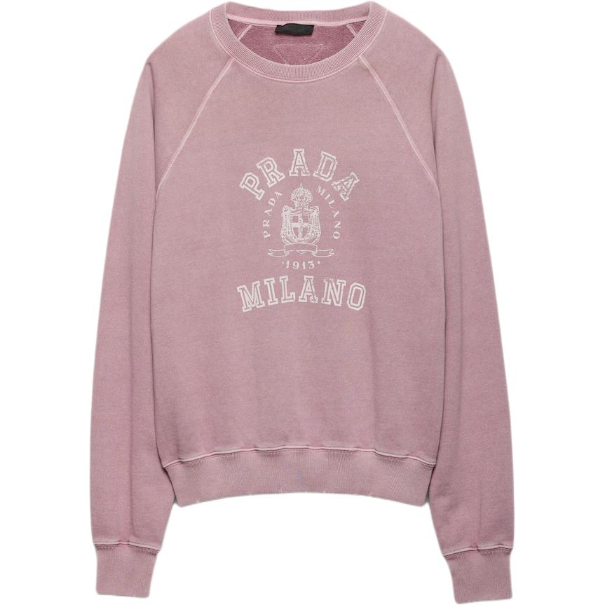 Свитшот с принтом логотипа PRADA, светло-фиолетовый
Свитшот с принтом логотипа PRADA, светло-фиолетовый
