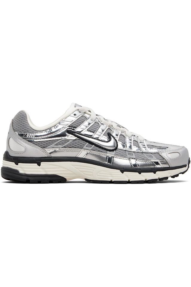 Nike Серые и серебристые кроссовки P-6000
Nike Серые и серебристые кроссовки P-6000