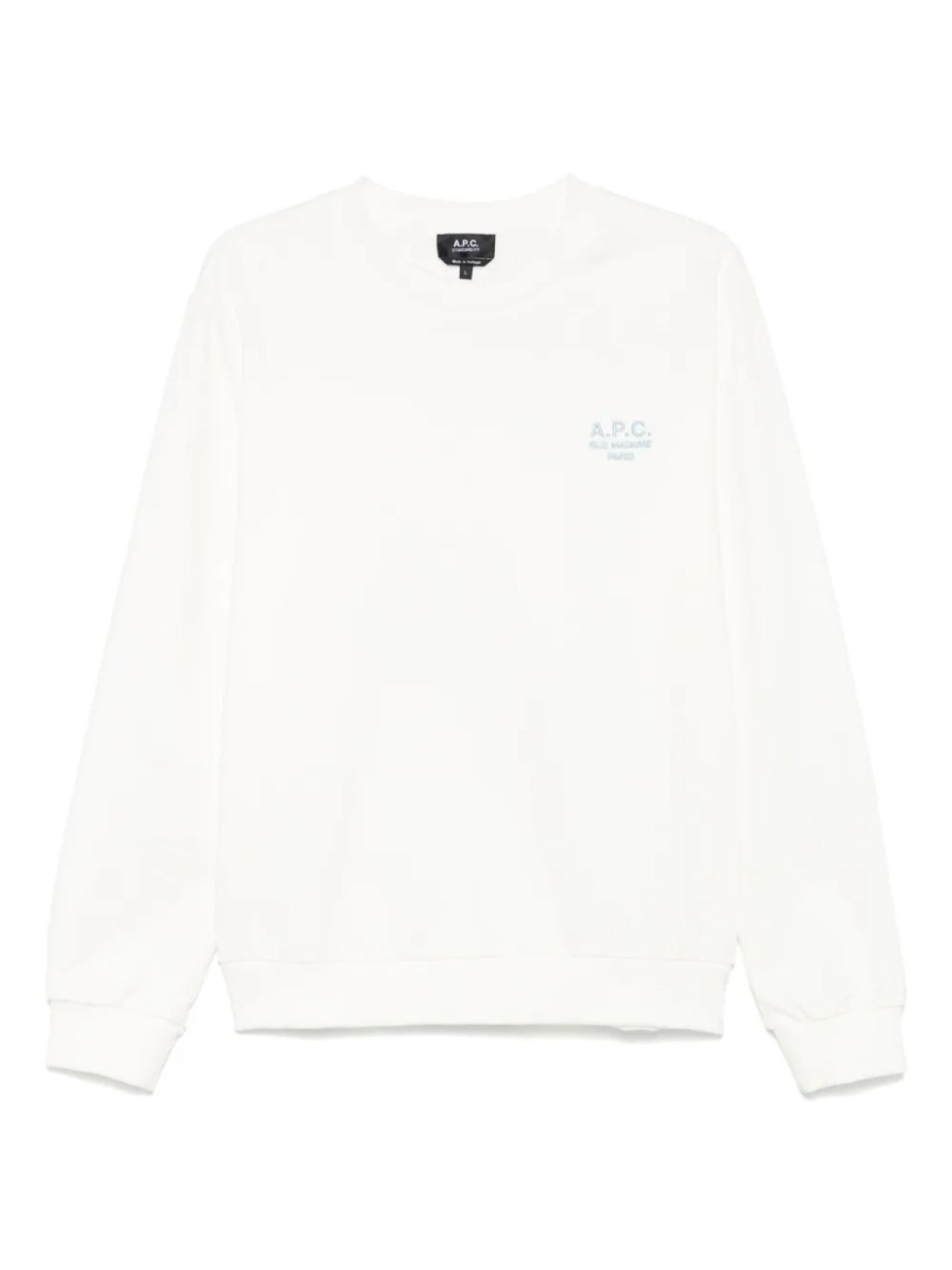Толстовка с вышитым логотипом A.P.C., белый
Толстовка с вышитым логотипом A.P.C., белый
