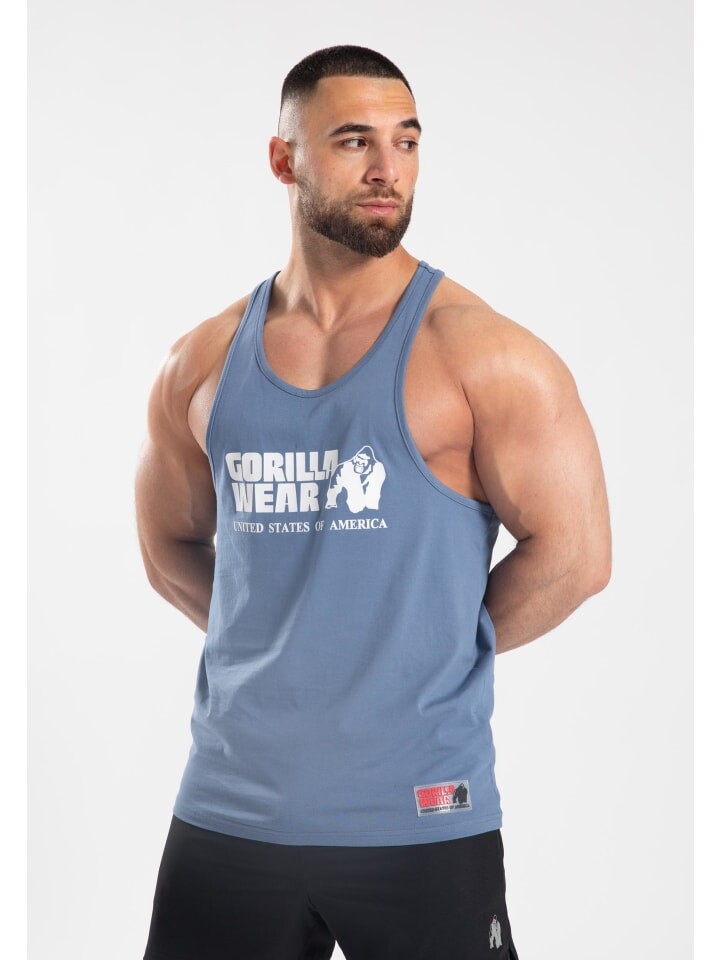 Функциональная рубашка Gorilla Wear Klassisches Tanktop – Coronet Blue
Функциональная рубашка Gorilla Wear Klassisches Tanktop – Coronet Blue