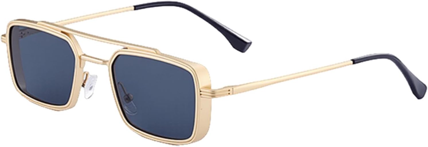 Винтажные панк-солнцезащитные очки прямоугольной формы для мужчин и женщин, роскошная классическая металлическая оправа, стимпанк, защита от УФ-излучения UV400 для вождения TVTBBVV, C6gold3gray
Винтажные панк-солнцезащитные очки прямоугольной формы для мужчин и женщин, роскошная классическая металлическая оправа, стимпанк, защита от УФ-излучения UV400 для вождения TVTBBVV, C6gold3gray