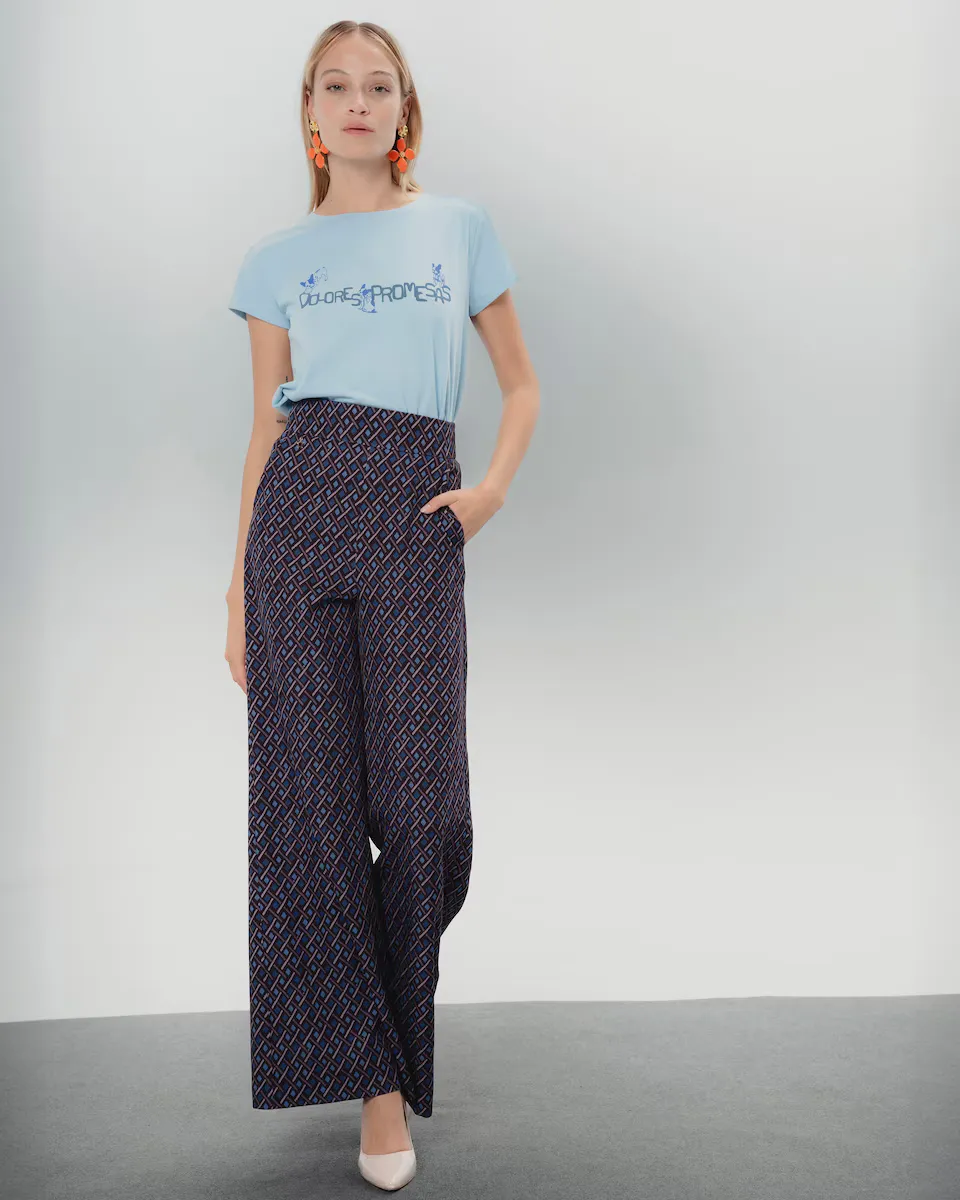 Женские брюки-клеш Elena Dolores Promesas, синий
Женские брюки-клеш Elena Dolores Promesas, синий