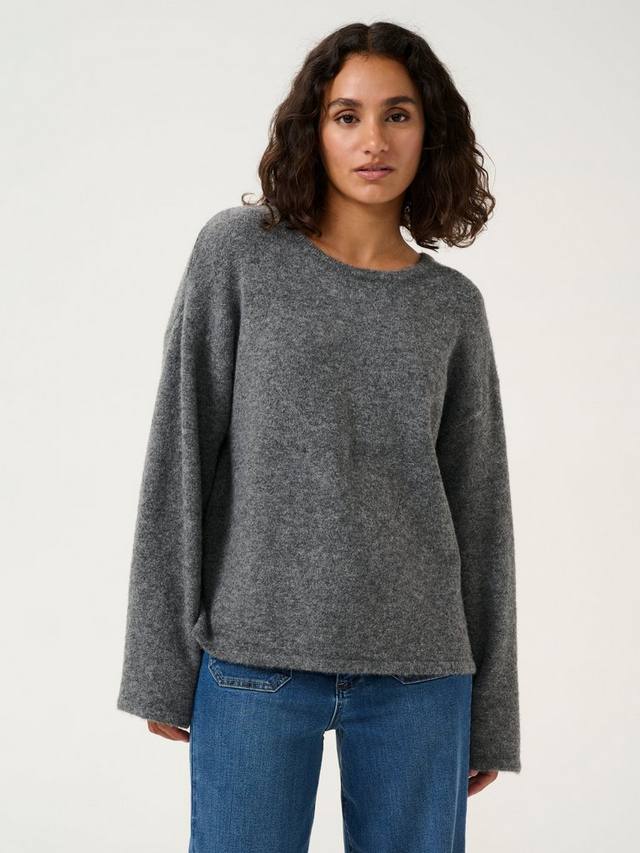 Вязаный джемпер с открытой спиной rue KAFFE, цвет Dark Grey Melange
Вязаный джемпер с открытой спиной rue KAFFE, цвет Dark Grey Melange