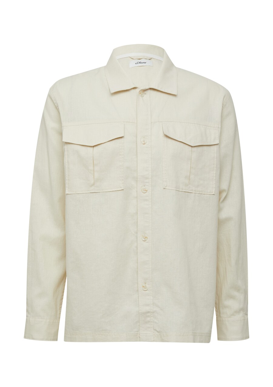 Рубашка на пуговицах Comfort fit s.Oliver, белый
Рубашка на пуговицах Comfort fit s.Oliver, белый