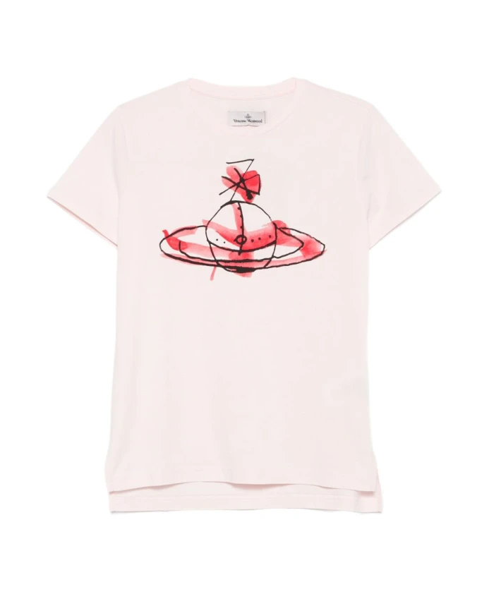 Футболка с рисунком розового шара в акварельном стиле Vivienne Westwood, розовый
Футболка с рисунком розового шара в акварельном стиле Vivienne Westwood, розовый