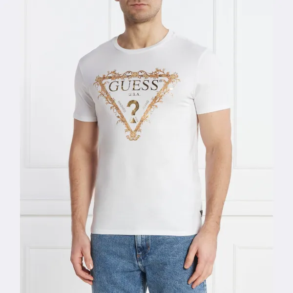 Облегающая футболка Guess, белый
Облегающая футболка Guess, белый