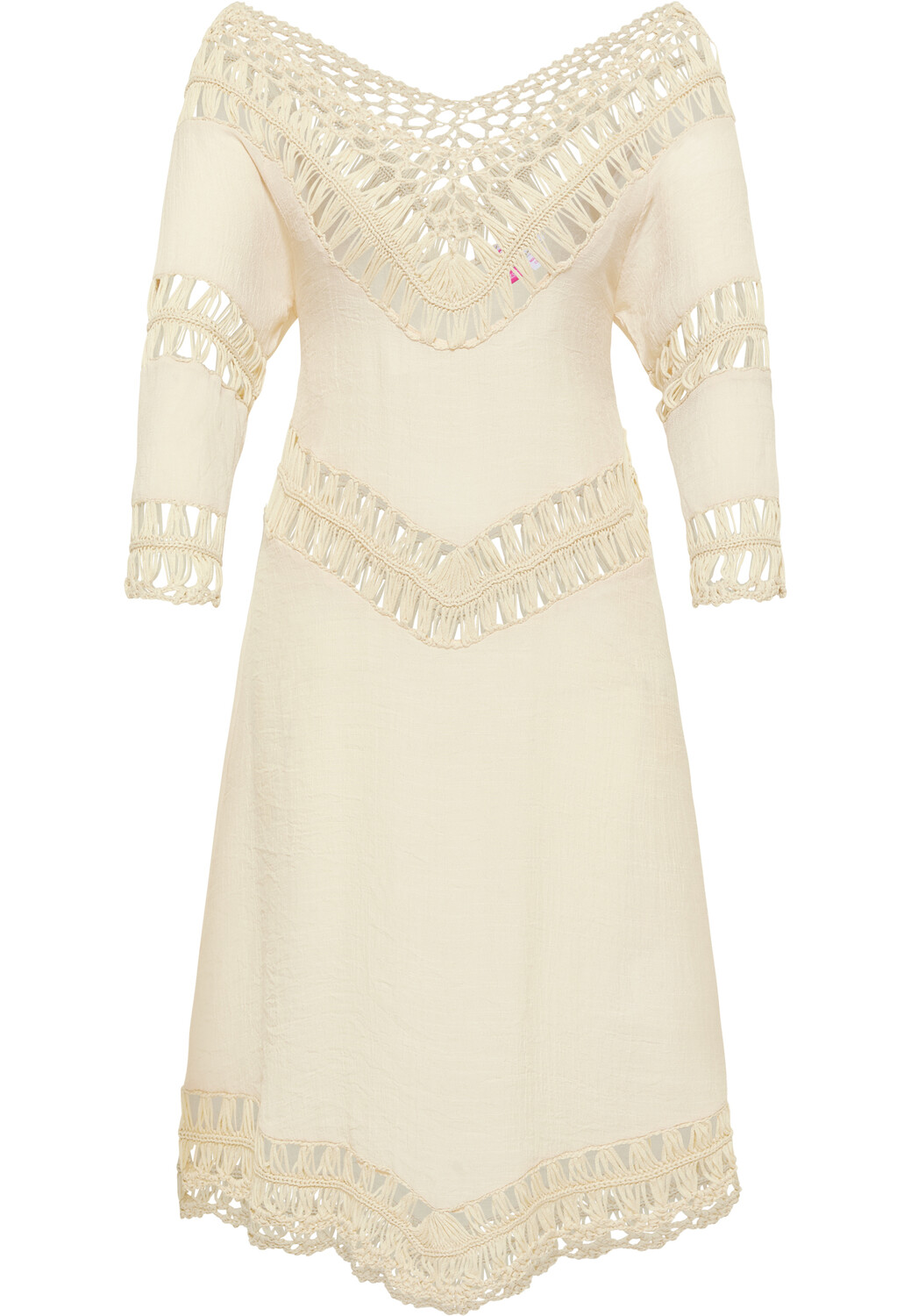 Платье IZIA Tunika Mini Mit Häkelpart, белый
Платье IZIA Tunika Mini Mit Häkelpart, белый