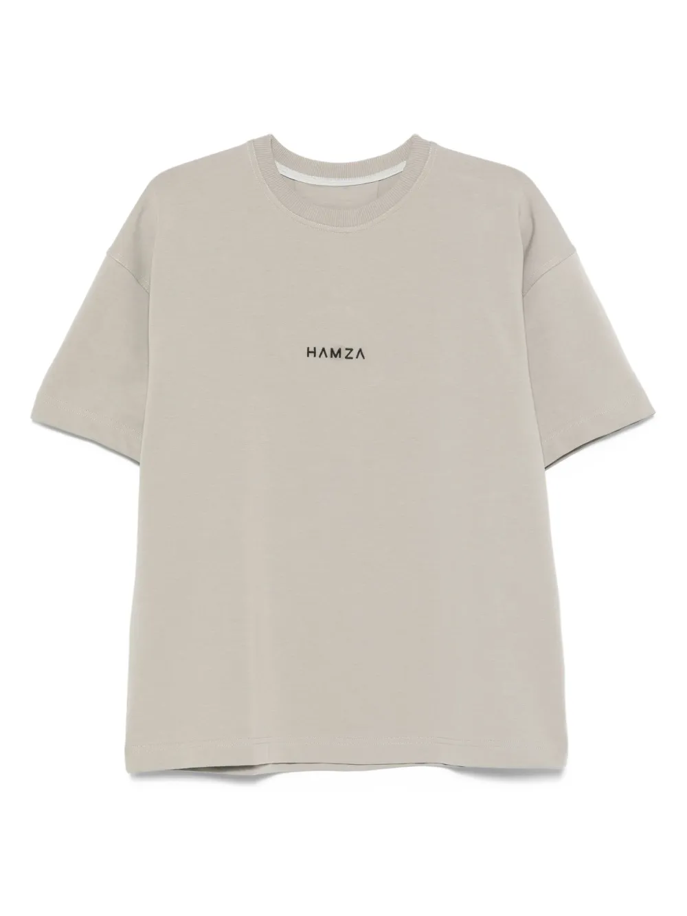 Футболка с вышитым логотипом HAMZA, серый
Футболка с вышитым логотипом HAMZA, серый